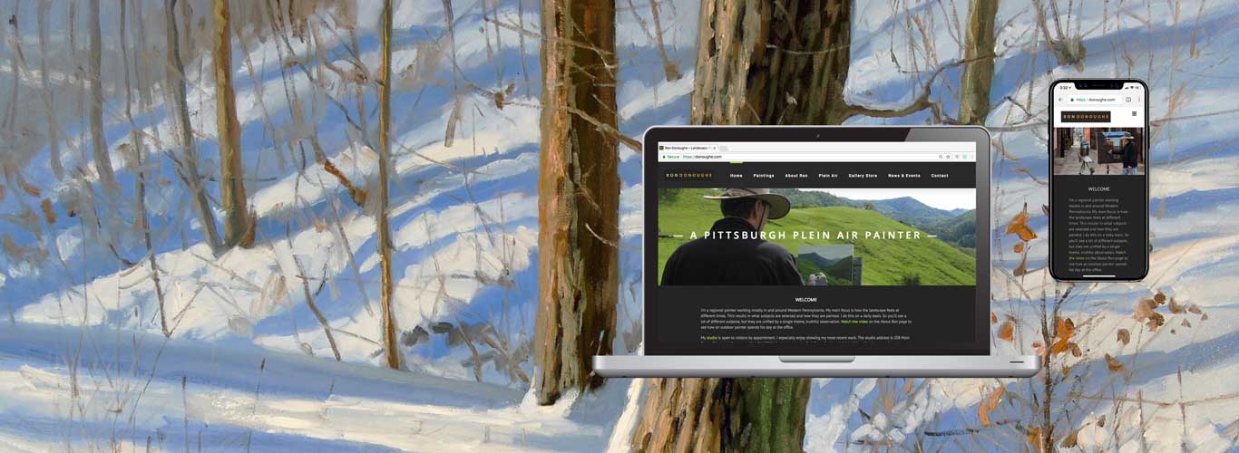 Ron Donoughe WordPress Site